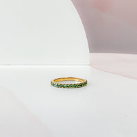 Dainty Round Eternity Band