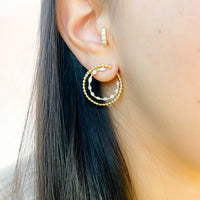 Marquise Infinity Earrings