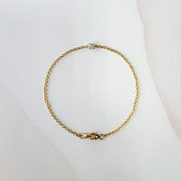 Single Diamond Bracelet