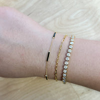 3ct Bezel Tennis Bracelet