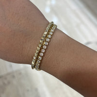 3ct Bezel Tennis Bracelet