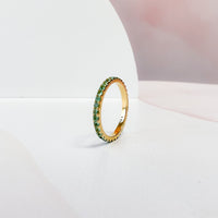 Dainty Round Eternity Band