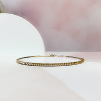 Diamond Bezel Choker