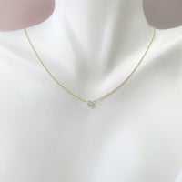 Floating Diamond Necklace
