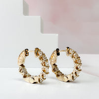Diamond In & Out Hoop (~2.10ct)