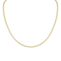Diamond Tennis Necklace (Buttercup Setting)
