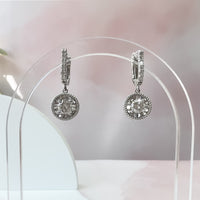 Diamond Illusion Drop Earrings