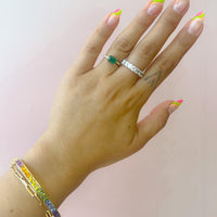 Rainbow Princess Sapphire Bangle