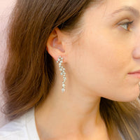 Cluster Drop Earrings