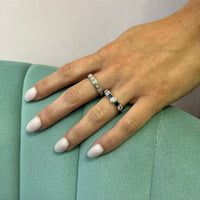 Princess & Round Eternity Band