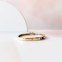 Rainbow Princess Sapphire Bangle