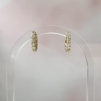Diamond Huggie Hoop (~1.10ct)
