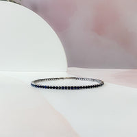 Flexible Sapphire Bangle (Eternity)