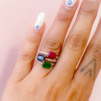 EW Emerald Cut Ring