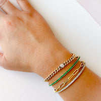 Flexible Diamond Bangle (Eternity)