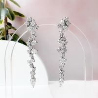 Cluster Drop Earrings