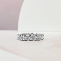 Round Eternity Band (Illusion)