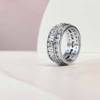 EW Baguette & Round Eternity Band