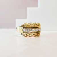 Antique Mil-grain Ring