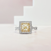 Cushion Double Halo Ring
