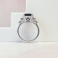 Cushion Cut Sapphire Ring