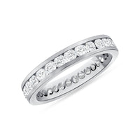 Channel Set Round Eternity Band