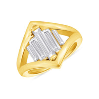 Art Deco 5Stone Ring