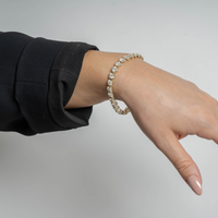 Diamond Tennis Bracelet (Buttercup Setting)