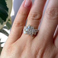 photo of the ring on a finger
