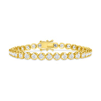 Diamond Tennis Bracelet (Buttercup Setting)