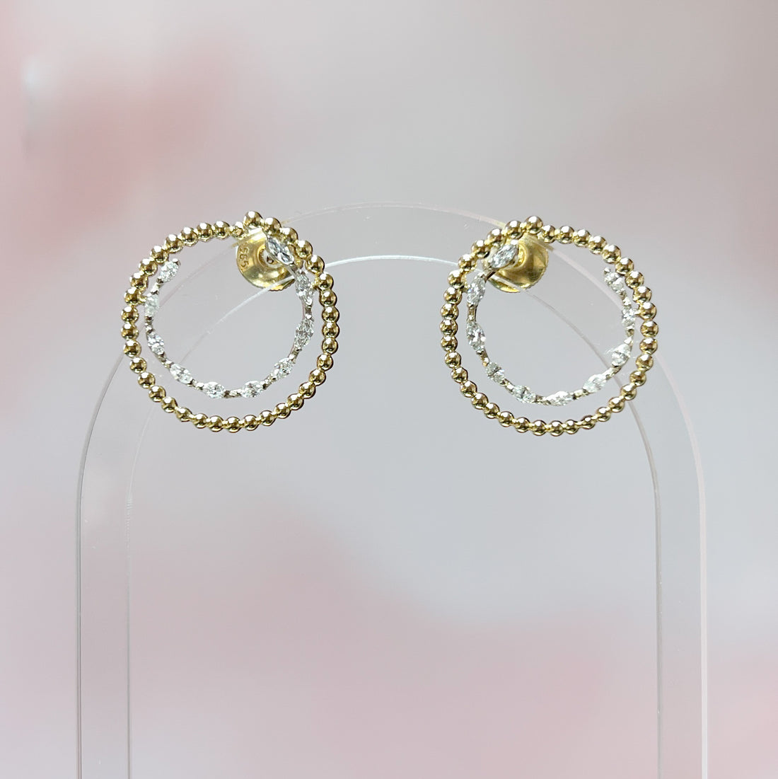 Marquise Infinity Earrings