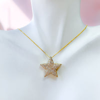 Pavé Star Necklace