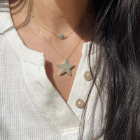 Pavé Star Necklace