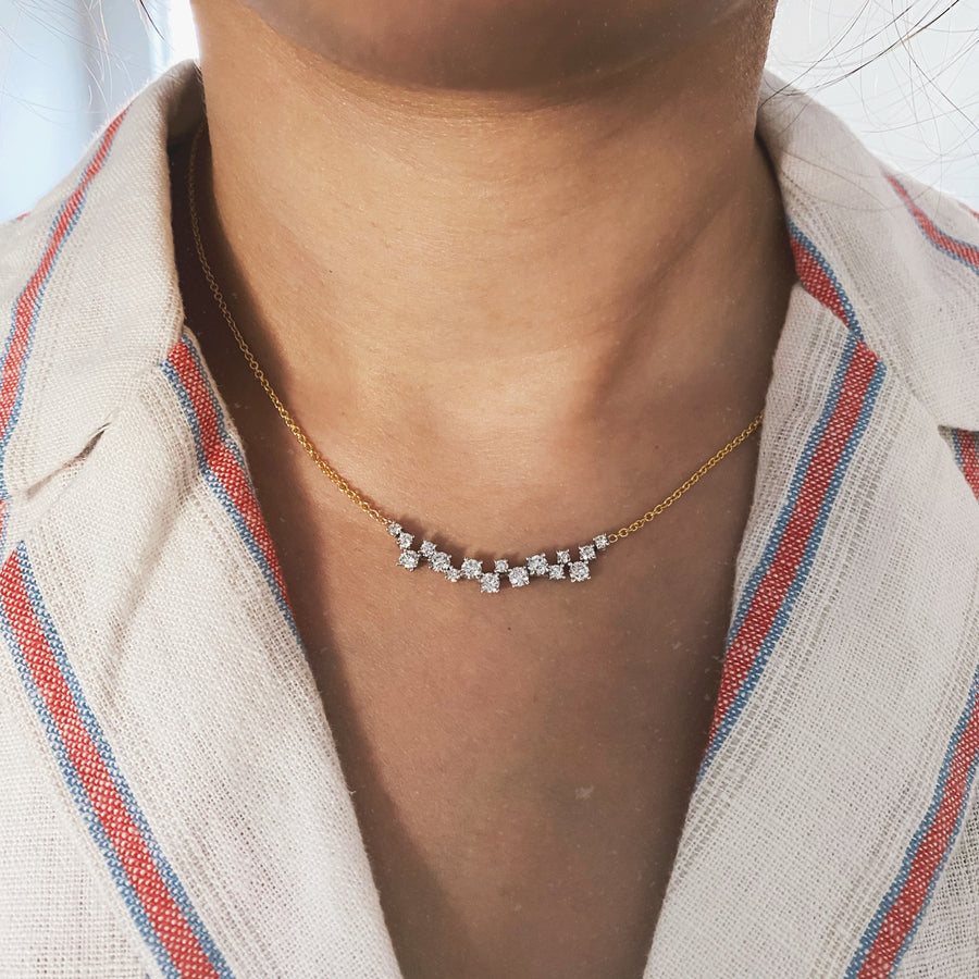 Gigi Cluster Necklace