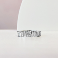 Princess & Baguette Eternity Band