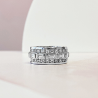 EW Baguette & Round Eternity Band