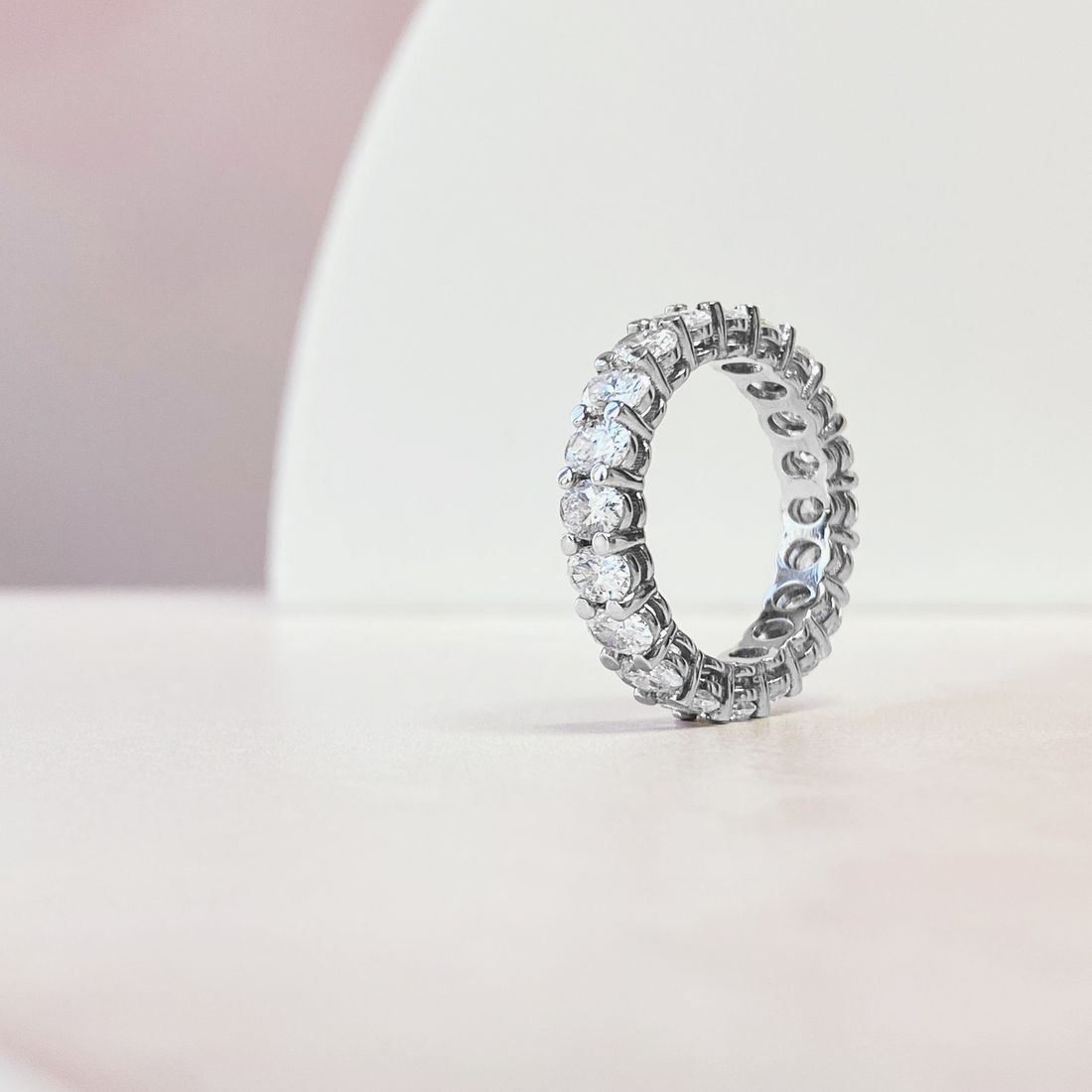 Oval Eternity Band (Small)