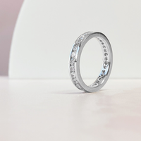Channel Set Round Eternity Band